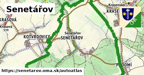 ikona Mapa autoatlas v senetarov