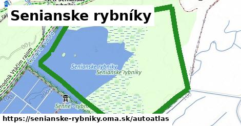 ulice v Senianske rybníky