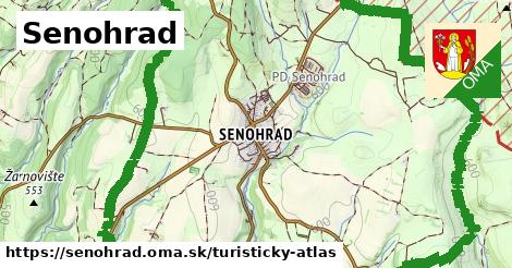 ikona Senohrad: 0 m trás turisticky-atlas v senohrad