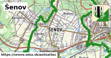 ulice v Šenov