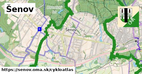 ikona Cyklo cykloatlas v senov