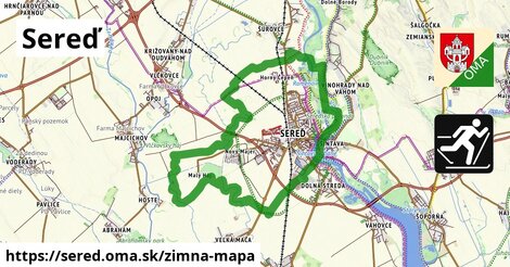 ikona Zimná mapa zimna-mapa v sered