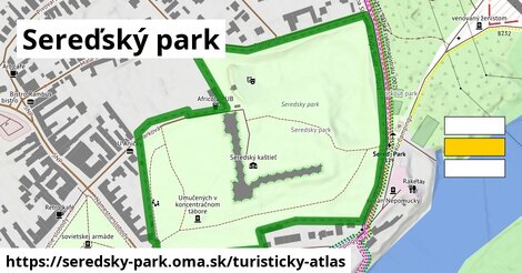 ikona Turistická mapa turisticky-atlas v seredsky-park