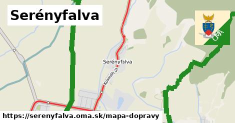 ikona Mapa dopravy mapa-dopravy v serenyfalva