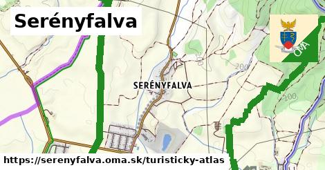 ikona Turistická mapa turisticky-atlas v serenyfalva