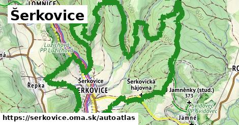 ikona Mapa autoatlas v serkovice