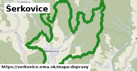 ikona Mapa dopravy mapa-dopravy v serkovice