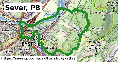 ikona Turistická mapa turisticky-atlas v sever.pb