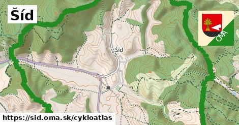 ikona Šíd: 4,2 km trás cykloatlas v sid