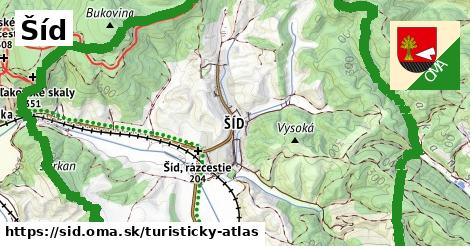 ikona Turistická mapa turisticky-atlas v sid