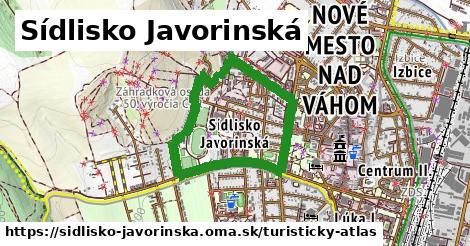 ikona Turistická mapa turisticky-atlas v sidlisko-javorinska