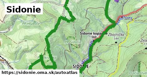 ikona Mapa autoatlas v sidonie