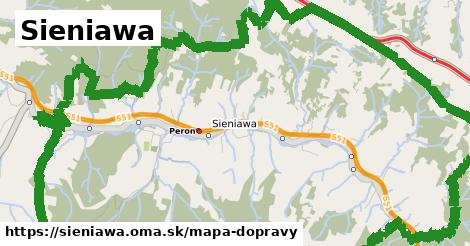 ikona Mapa dopravy mapa-dopravy v sieniawa