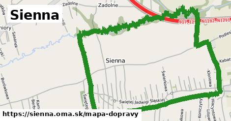 ikona Sienna: 3,5 km trás mapa-dopravy v sienna