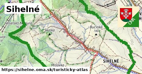 ikona Turistická mapa turisticky-atlas v sihelne