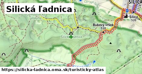 ikona Turistická mapa turisticky-atlas v silicka-ladnica