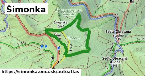 ikona Mapa autoatlas v simonka