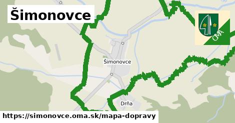 ikona Mapa dopravy mapa-dopravy v simonovce