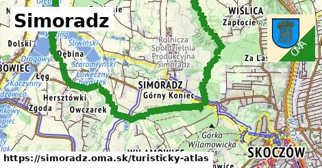 ikona Turistická mapa turisticky-atlas v simoradz