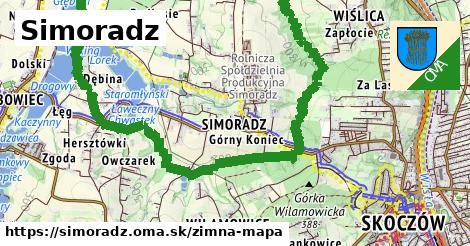 ikona Zimná mapa zimna-mapa v simoradz