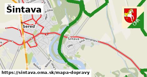 ikona Mapa dopravy mapa-dopravy v sintava