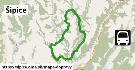 ikona Mapa dopravy mapa-dopravy v sipice