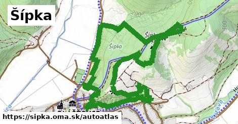 ikona Mapa autoatlas v sipka