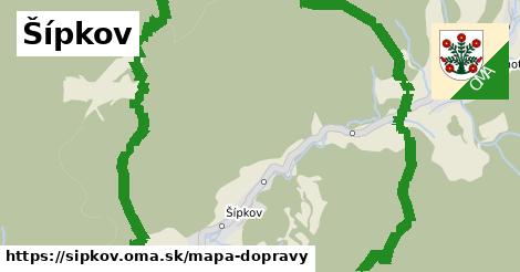 ikona Mapa dopravy mapa-dopravy v sipkov