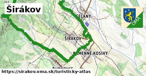 ikona Turistická mapa turisticky-atlas v sirakov