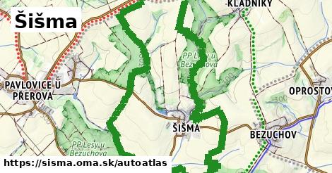 ikona Mapa autoatlas v sisma