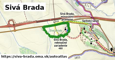 ulice v Sivá Brada