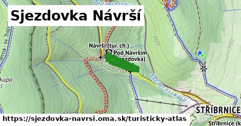 ikona Turistická mapa turisticky-atlas v sjezdovka-navrsi