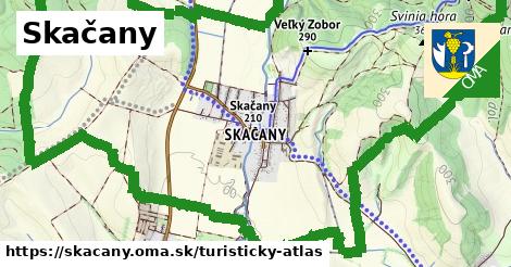 ikona Turistická mapa turisticky-atlas v skacany