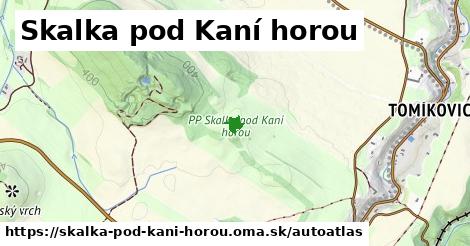 ikona Mapa autoatlas v skalka-pod-kani-horou