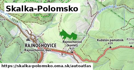 ikona Mapa autoatlas v skalka-polomsko