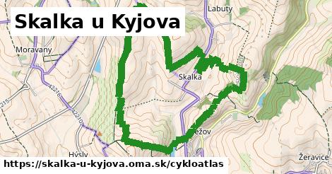 ikona Cyklo cykloatlas v skalka-u-kyjova