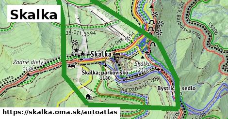 ikona Mapa autoatlas v skalka