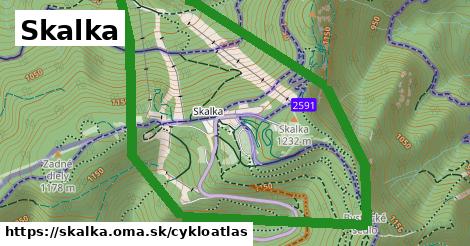 ikona Cyklo cykloatlas v skalka