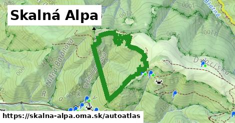 ikona Mapa autoatlas v skalna-alpa