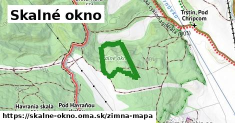 ikona Zimná mapa zimna-mapa v skalne-okno