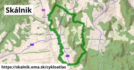 ikona Cyklo cykloatlas v skalnik