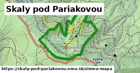 ikona Zimná mapa zimna-mapa v skaly-pod-pariakovou