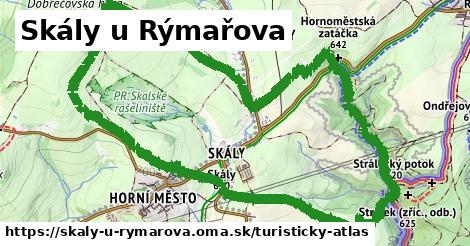 ikona Turistická mapa turisticky-atlas v skaly-u-rymarova