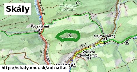 ikona Mapa autoatlas v skaly