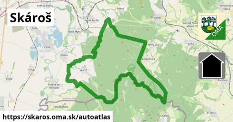 ikona Mapa autoatlas v skaros