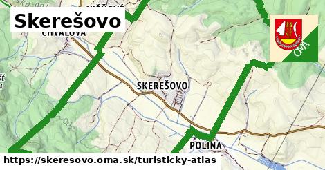 ikona Turistická mapa turisticky-atlas v skeresovo