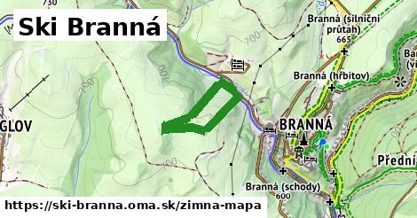 ikona Zimná mapa zimna-mapa v ski-branna