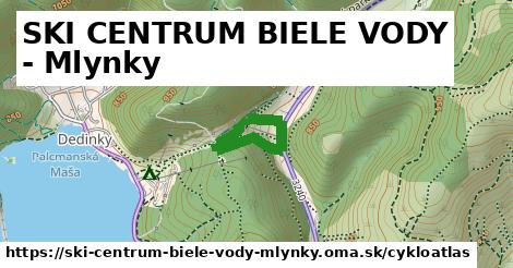 ikona Cyklo cykloatlas v ski-centrum-biele-vody-mlynky