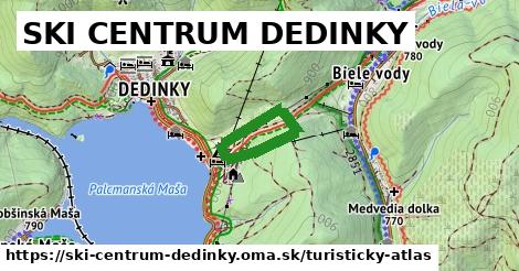 ikona Turistická mapa turisticky-atlas v ski-centrum-dedinky