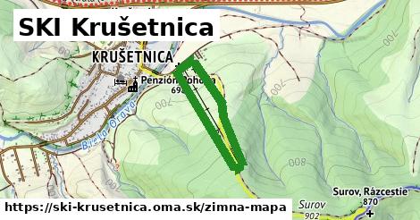 ikona Zimná mapa zimna-mapa v ski-krusetnica